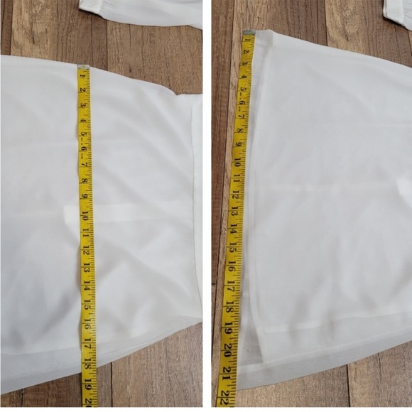 Last chance  White Long Sleeve Dress - Picture 11 of 13